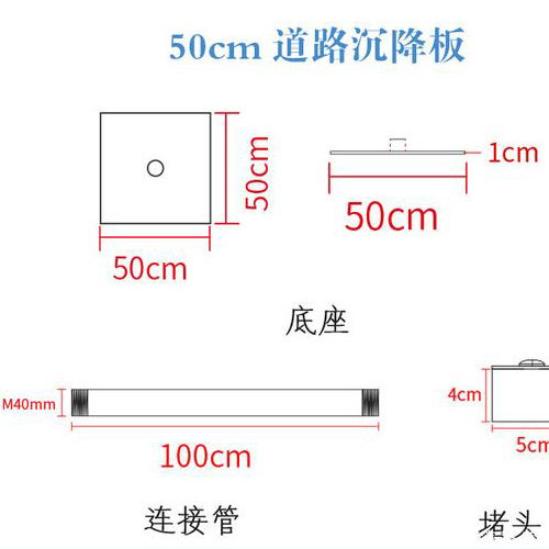 石嘴山沉降板规格型号如何选择?